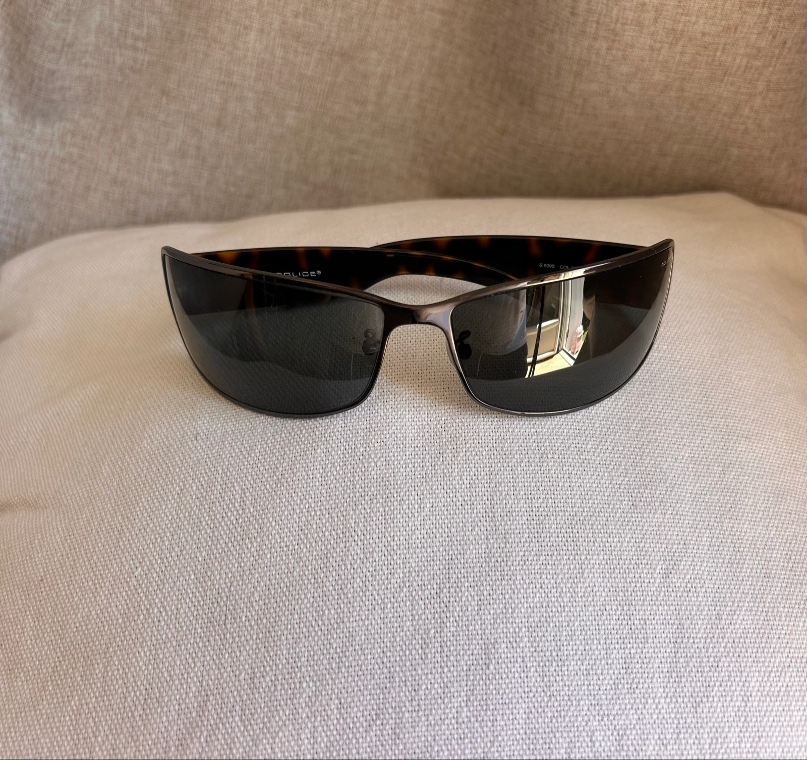 Police Sunglasses - Model S 8095 (Y2K Style / Sport Chic) – photo 9